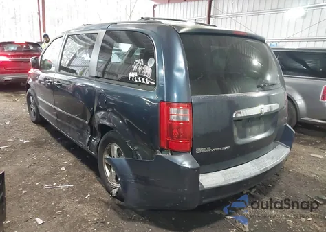 2008 Dodge Grand Caravan Sxt из США, поврежденный, VIN 1D8HN54P68B152939